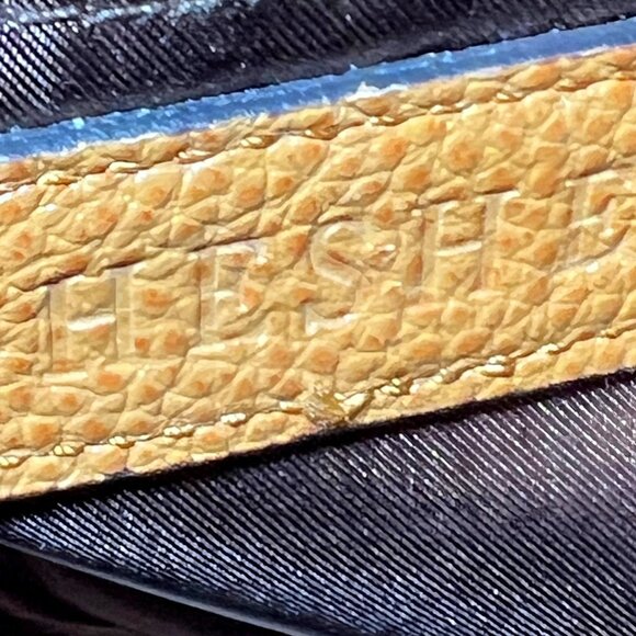 Heshe Shoulder/Crossbody Purse/Satchel-Leather-Multi Pockets-Adj. Strap-Camel - Picture 13 of 14